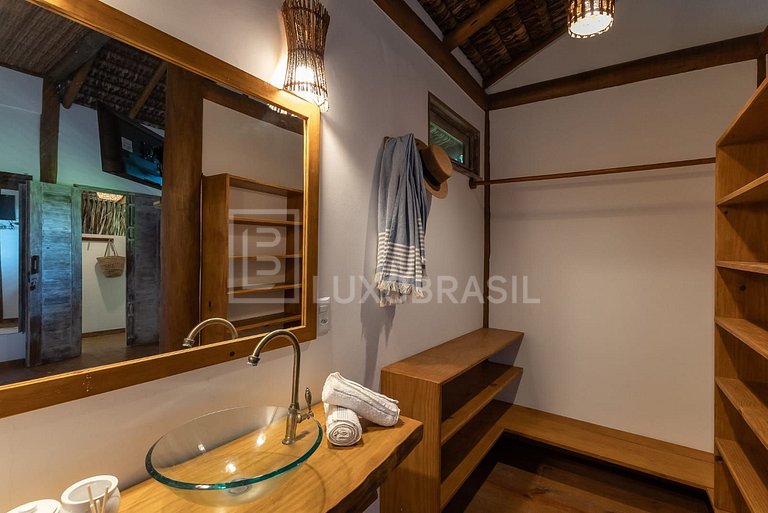 BRASIL LUXURY #BA01 Eco Trancoso House 03 Suites Vacation Re