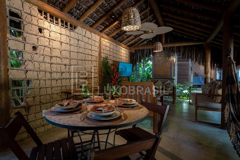 LUXOBRASIL #BA01 Casa Eco Trancoso 03 Suites Vacation Rental