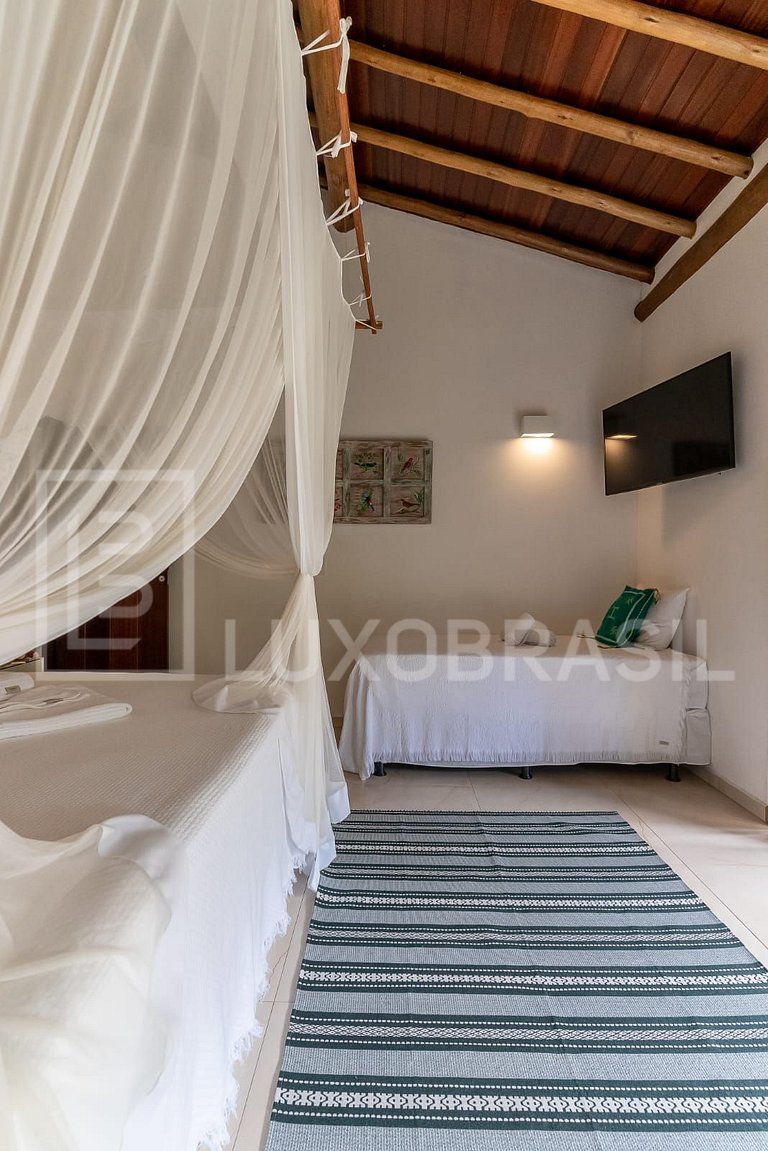 LUXOBRASIL #BA01 Casa Eco Trancoso 03 Suites Vacation Rental