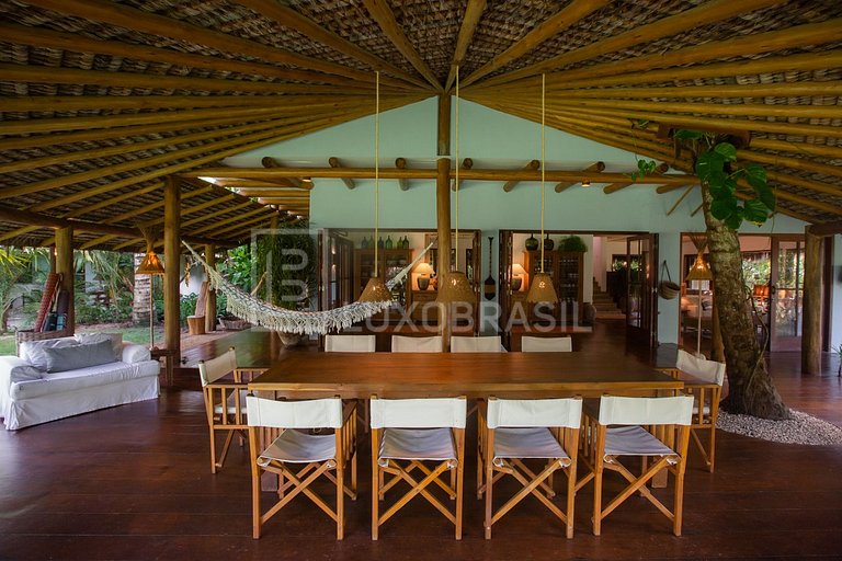 LUXOBRASIL #BA26 Casa Praia dos Coqueiros Trancoso