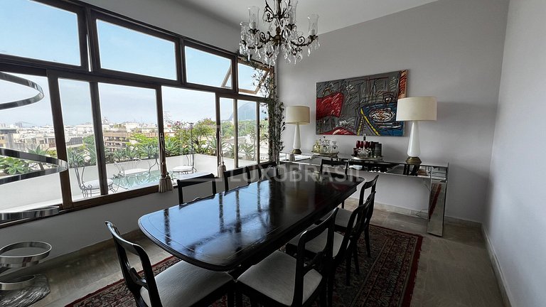 LUXOBRASIL #RJ512 Casa Jardim Botânico 04 habitaciones Alqui