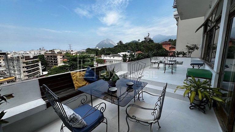 LUXOBRASIL #RJ512 Casa Jardim Botânico 04 habitaciones Alqui