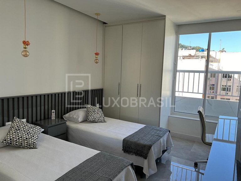 LB - RJ98 Apartamento Copacana 04 Quartos Aluguel de Tempora