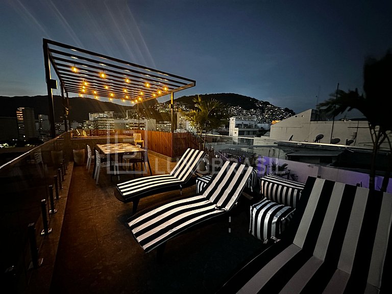 LB - RJ101 Triplex Penthouse Ipanema Vacation Rental