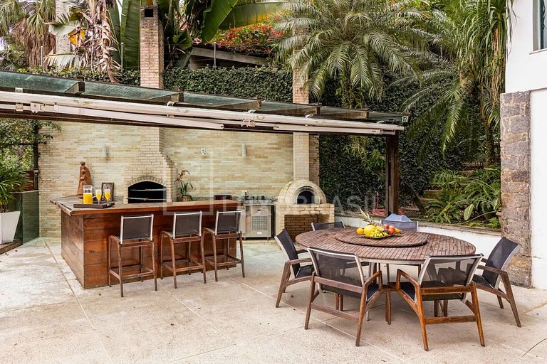 LB - RJ164 Casa espectacular en Itanhangá Alquiler por tempo