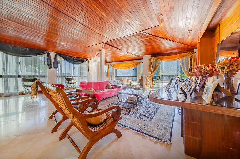 LB - RJ73 Mansión Joá 04 Suites Vista Pedra da Gávea Alquile