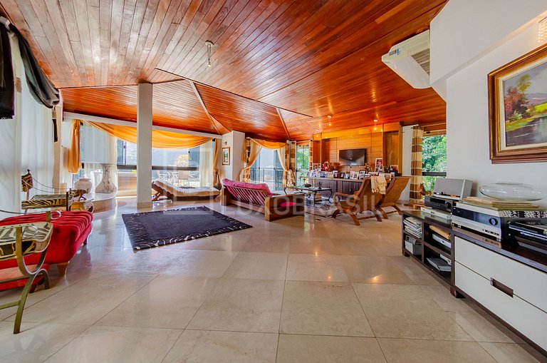 LB - RJ73 Mansión Joá 04 Suites Vista Pedra da Gávea Alquile