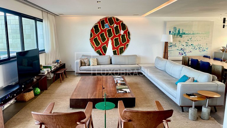 LB - RJ105 Penthouse Lineal 04 Suites Frente al Mar Pepê Alq