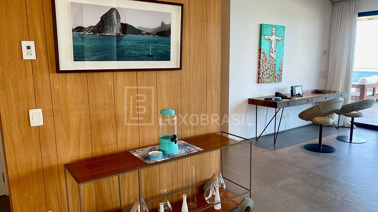 Cobertura Linear Frente Mar Pepê – 4 Suítes Luxo RJ