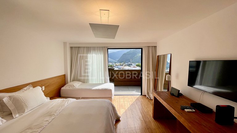 LB - RJ105 Linear Penthouse 04 Suites Oceanfront Pepê Vacati
