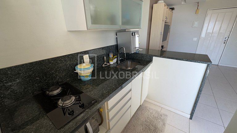 LuxoBrasil #RJ112 Flat Barra Beach Frente Mar Aluguel de Tem