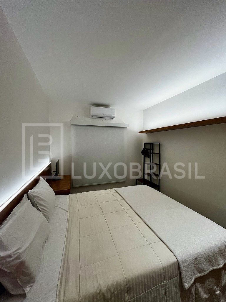 LB - RJ110 Apartamento Barra Beach Vista Lateral Mar Pepê Al