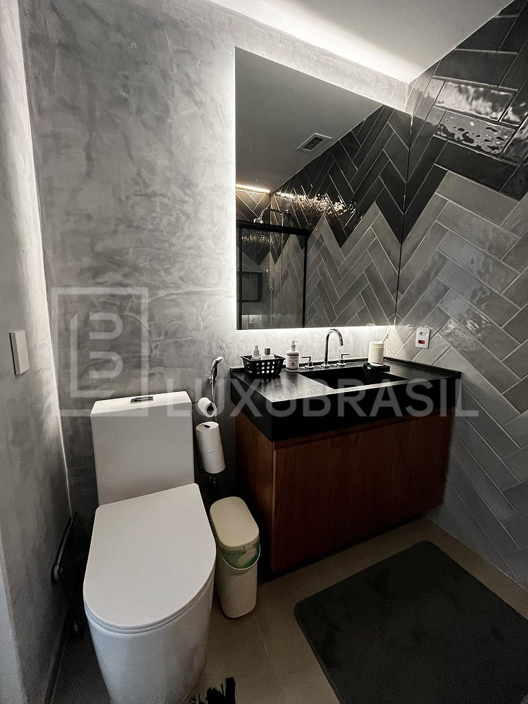 LB - RJ110 Apartamento Lateral Mar Pepê Aluguel de Temporada