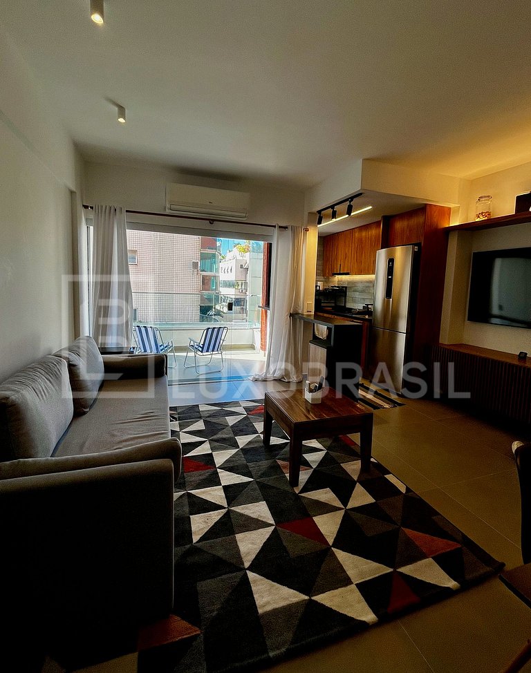 LB - RJ110 Side Sea View Apartment Pepê for Sale