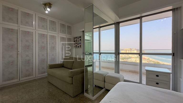LB - RJ113 Apartamento de temporada frente al mar en Barra B