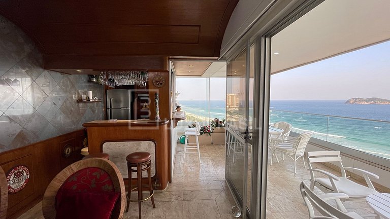 LB - RJ113 Oceanfront Flat Barra Beach Vacation Rental