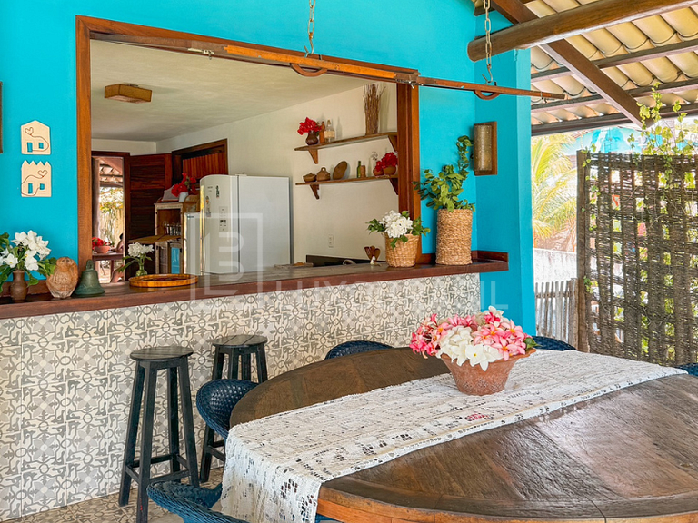 LB - CE04 Casita de Flores en la Playa Icaraizinho de Amonta