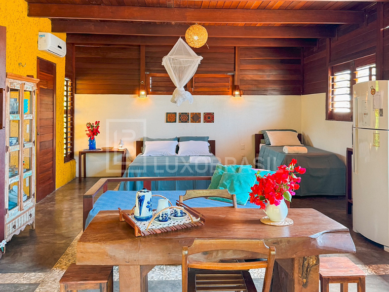 LB - CE04 Casita de Flores en la Playa Icaraizinho de Amonta