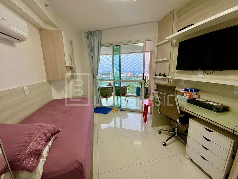 LB - RJ114 Apartamento vista mar no Recreio Aluguel de Tempo