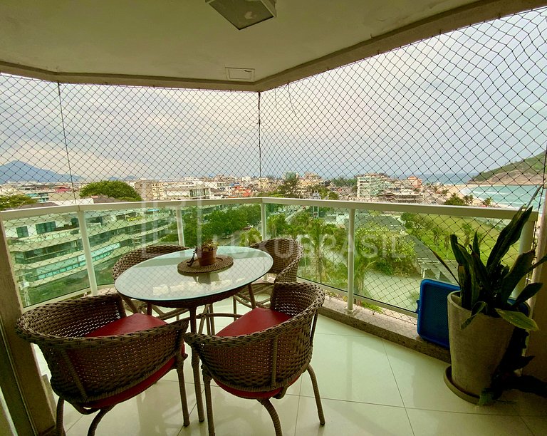 LB - RJ114 Apartamento vista mar no Recreio Aluguel de Tempo