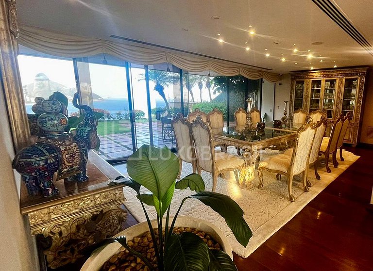 Mansão de Luxo no Joá – Vista Mar e Sauna Privativa