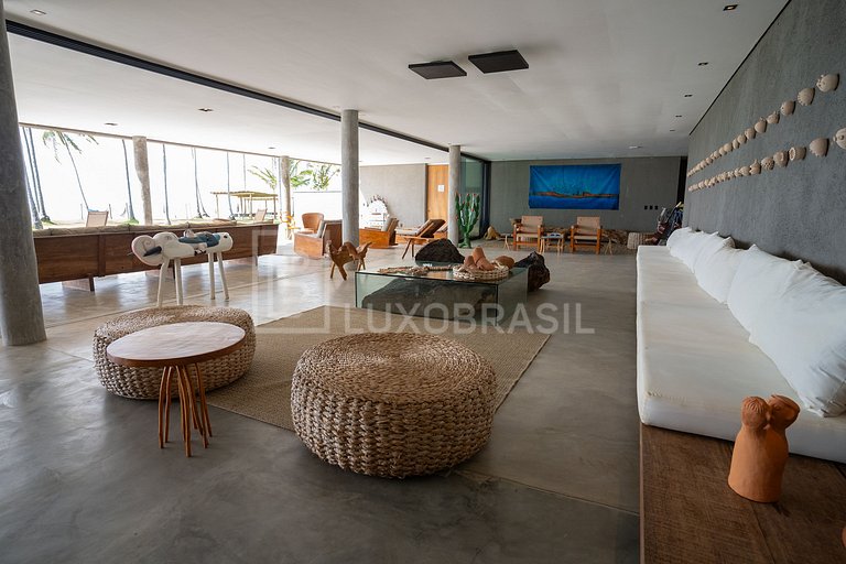 LB - AL04 Villa Milagres Pé na Areia Aluguel de Temporada