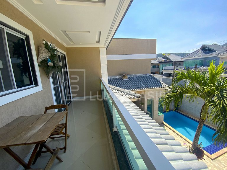 LB - RJ109 House with 4 suites Recreio Dos Bandeirantes Vaca