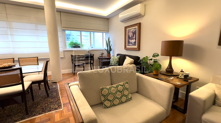 LB - RJ39 Apartamento 02 habitaciones en Leblon Alquiler de