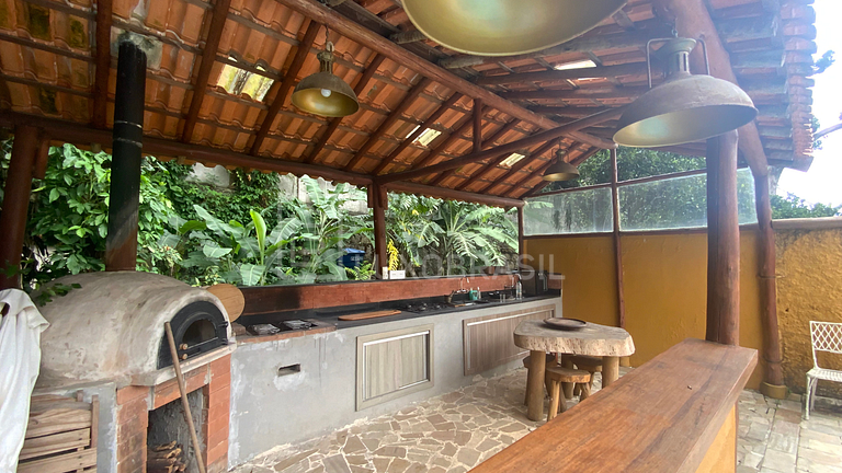 LB - RJ762 House São Conrado Event and Lodging 03 Rooms Seas