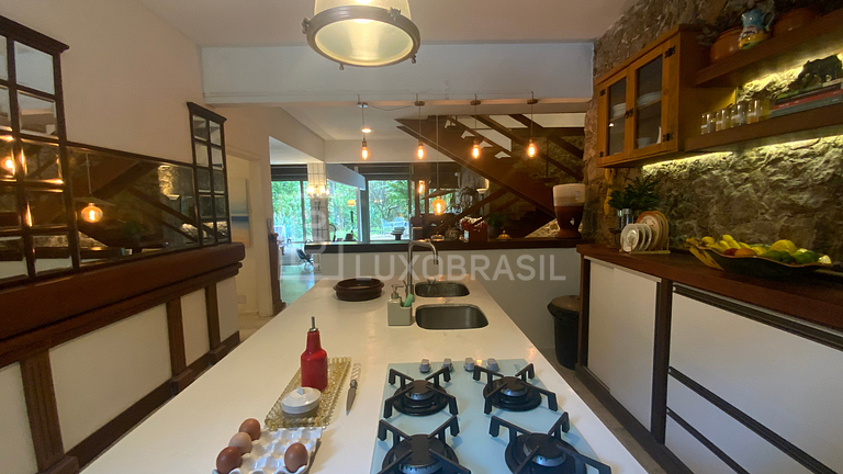 LB - RJ762 House São Conrado Event and Lodging 03 Rooms Seas