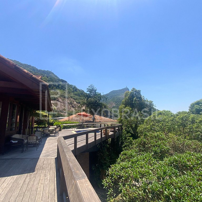 LuxoBrasil #RJ56 Casa no Alto da Gávea Aluguel Temporada