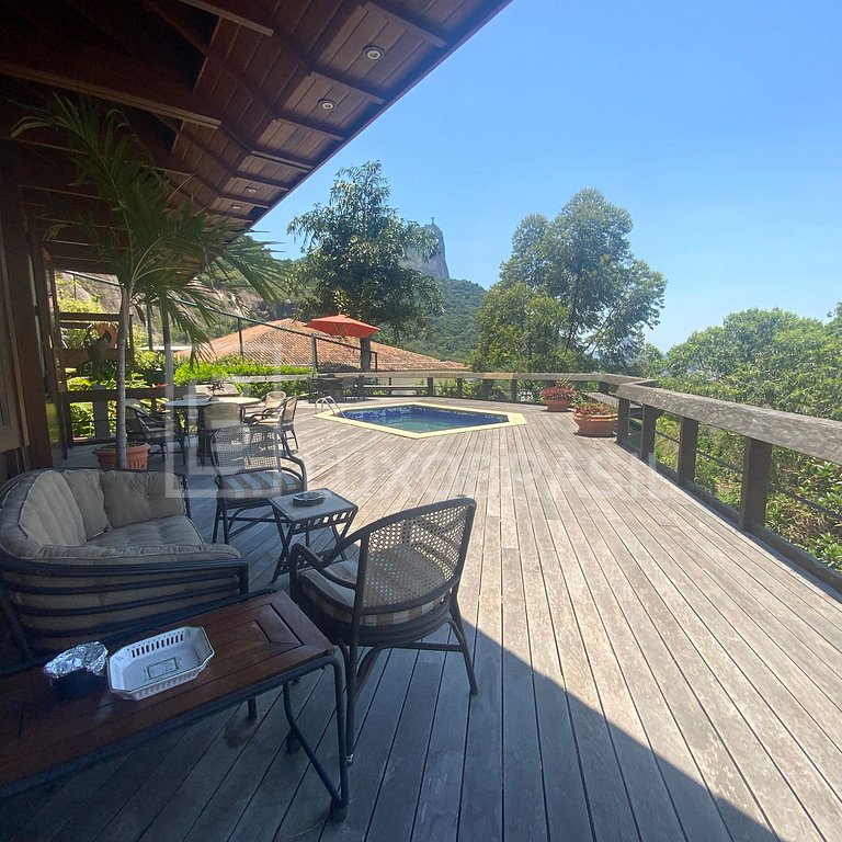 LuxoBrasil #RJ56 Casa no Alto da Gávea Aluguel Temporada