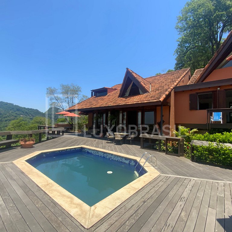 LuxoBrasil #RJ56 Casa no Alto da Gávea Aluguel Temporada