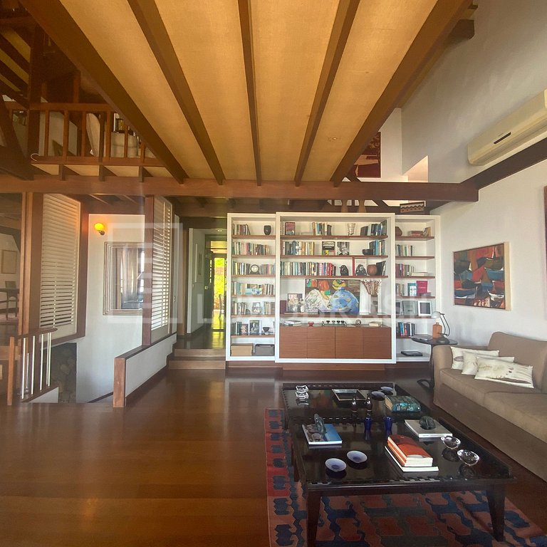 LuxoBrasil #RJ56 Casa no Alto da Gávea Aluguel Temporada