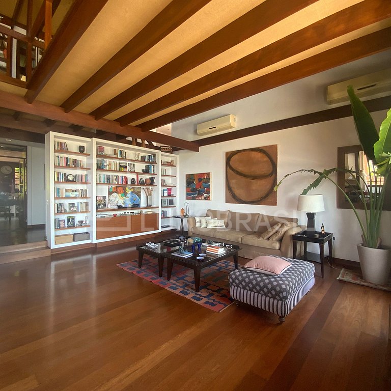 LuxoBrasil #RJ56 Casa no Alto da Gávea Aluguel Temporada