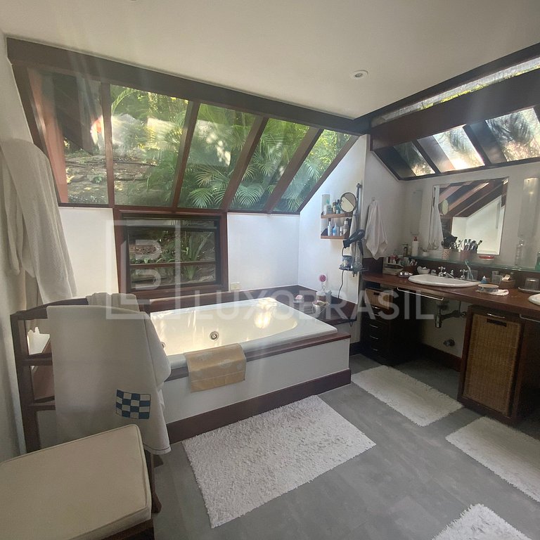 LuxoBrasil #RJ56 Casa no Alto da Gávea Aluguel Temporada