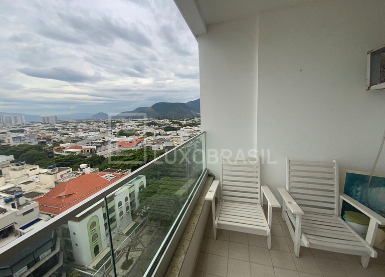 LB - RJ62 Flat Barra Beach Vista al Mar Alquiler de Temporad