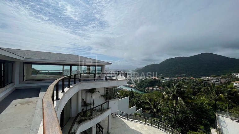 Casa de Luxo com Vista 360º na Joatinga | LUXOBRASIL