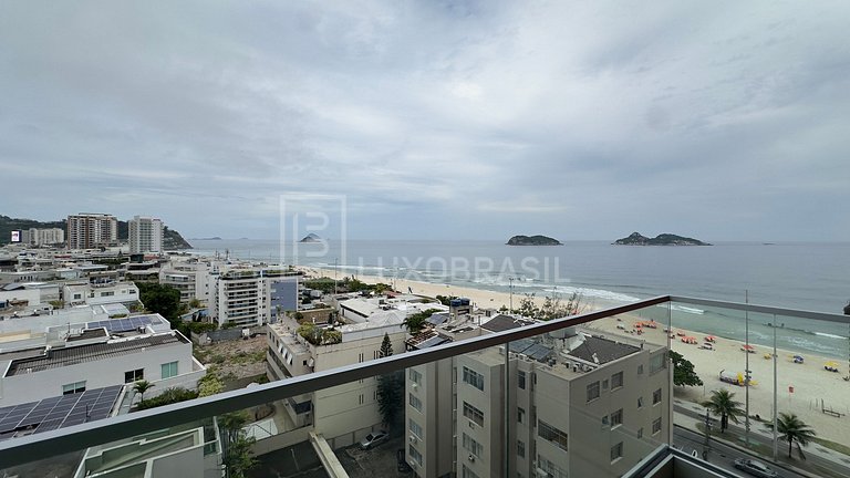 LB - RJ14 Conforto e Vista para o Mar: Flat de 51 m² no Barr