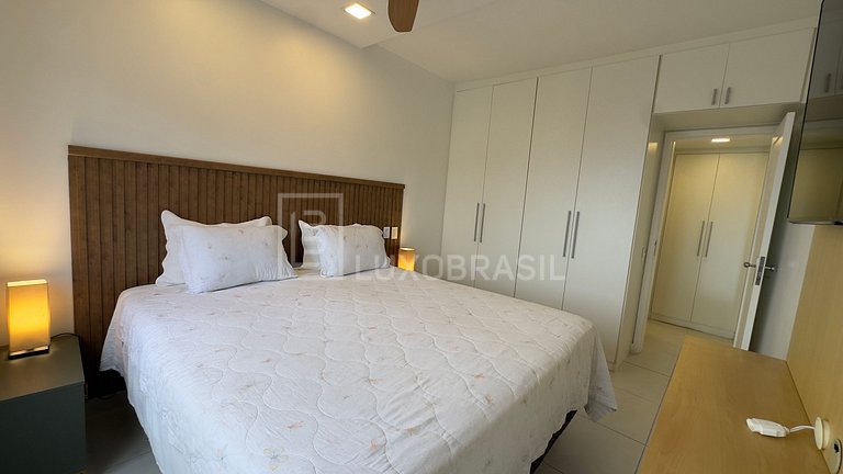 LB - RJ14 Conforto e Vista para o Mar: Flat de 51 m² no Barr