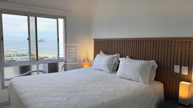 LB - RJ14 Conforto e Vista para o Mar: Flat de 51 m² no Barr