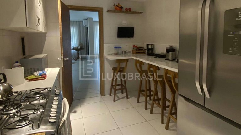 LB - RJ93 Apartamento Frente al Mar Barra da Tijuca Alquiler