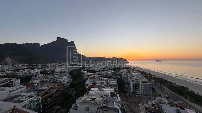 LB - RJ14 Apartamento no Barra Beach - 51 m² à venda por R$