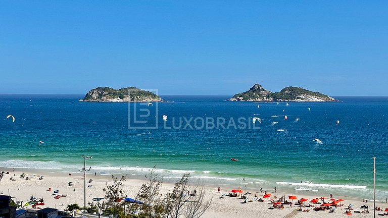 LB - RJ14 Apartamento no Barra Beach - 51 m² à venda por R$