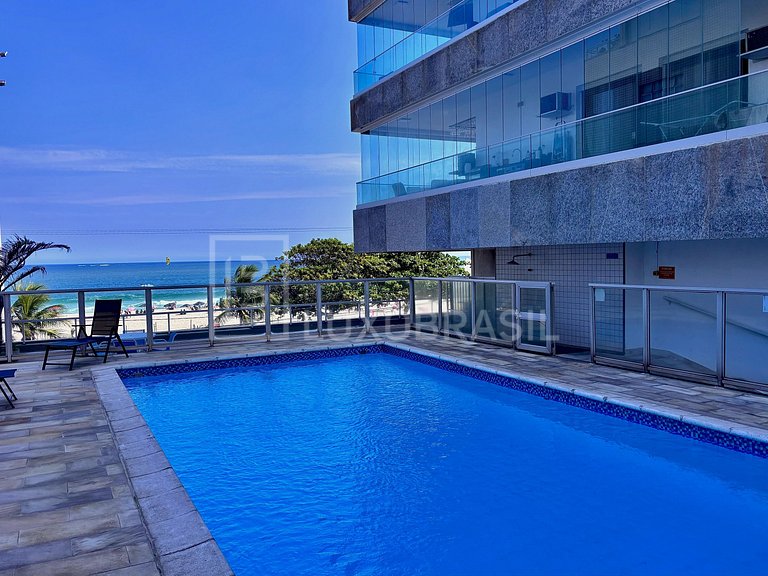 LB - RJ113 Apartamento de temporada frente al mar en Barra B