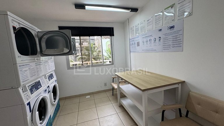 LuxoBrasil #RJ78 Flat Barra Beach Vista Mar Aluguel de Tempo