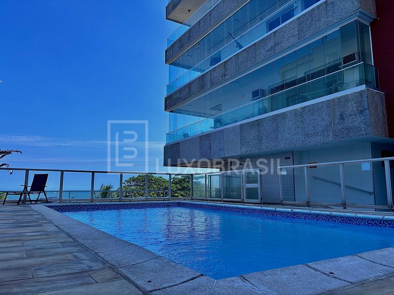 LuxoBrasil #RJ78 Flat Barra Beach Vista Mar Aluguel de Tempo