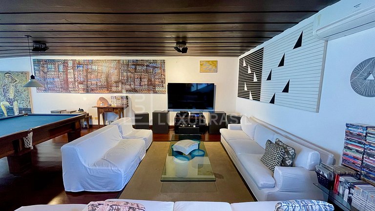 LB - RJ85 | 4-Bedroom House with Sea Views in Joá – Long-Ter
