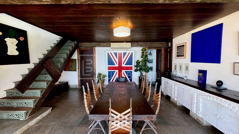 LB - RJ85 | 4-Bedroom House with Sea Views in Joá – Long-Ter