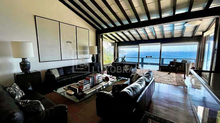 LB - RJ85 | 4-Bedroom House with Sea Views in Joá – Long-Ter
